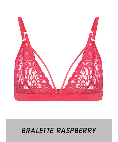 Bralette raspberry