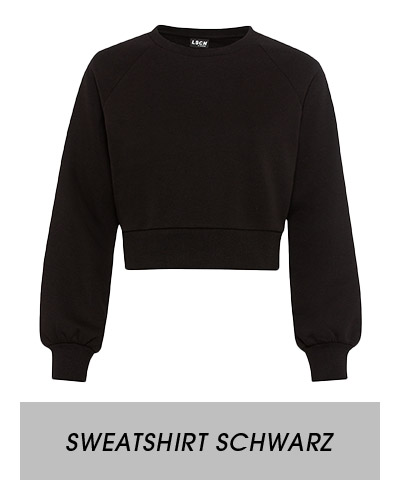 Sweatshirt schwarz